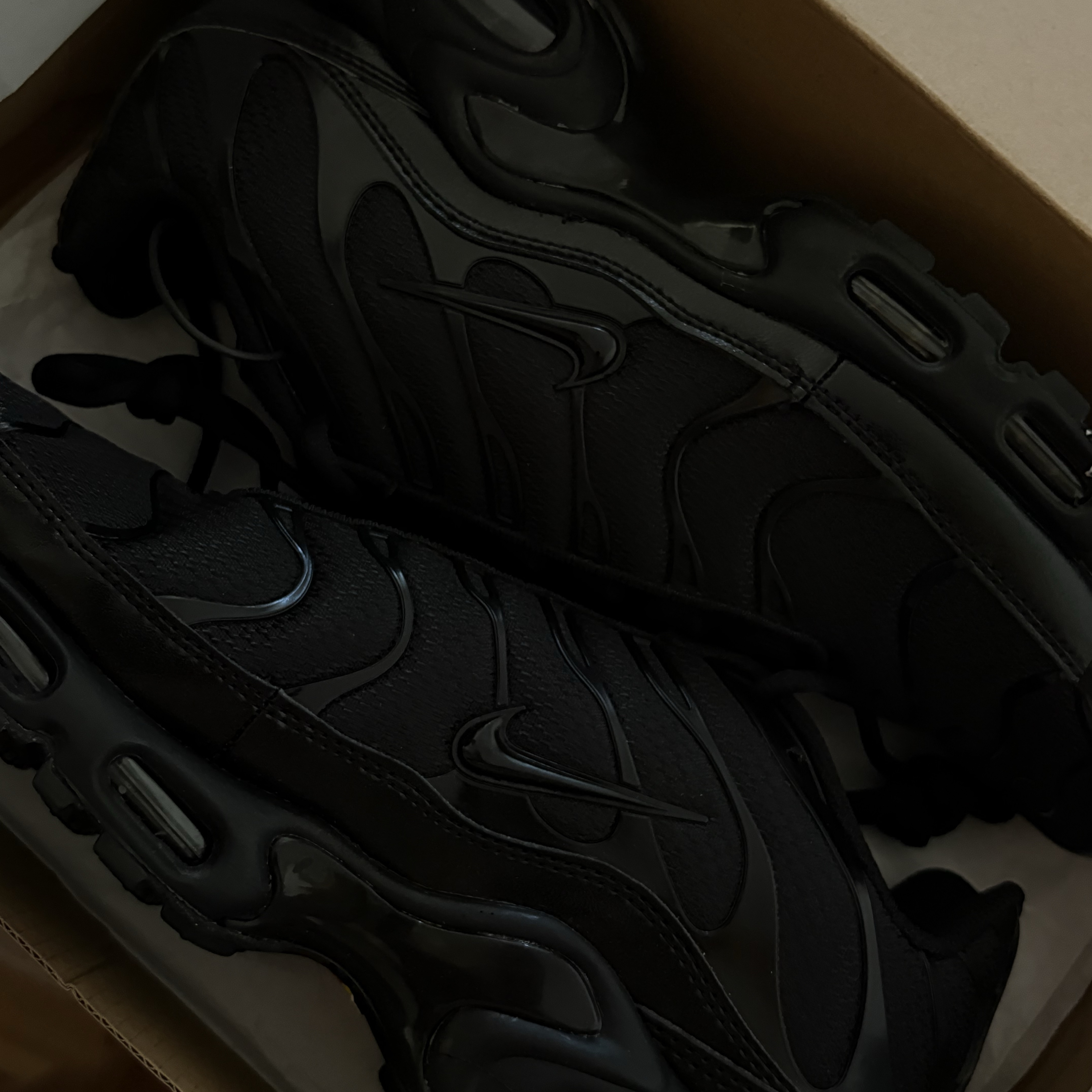 Nike Air Max Plus Triple Black 착용 스타일