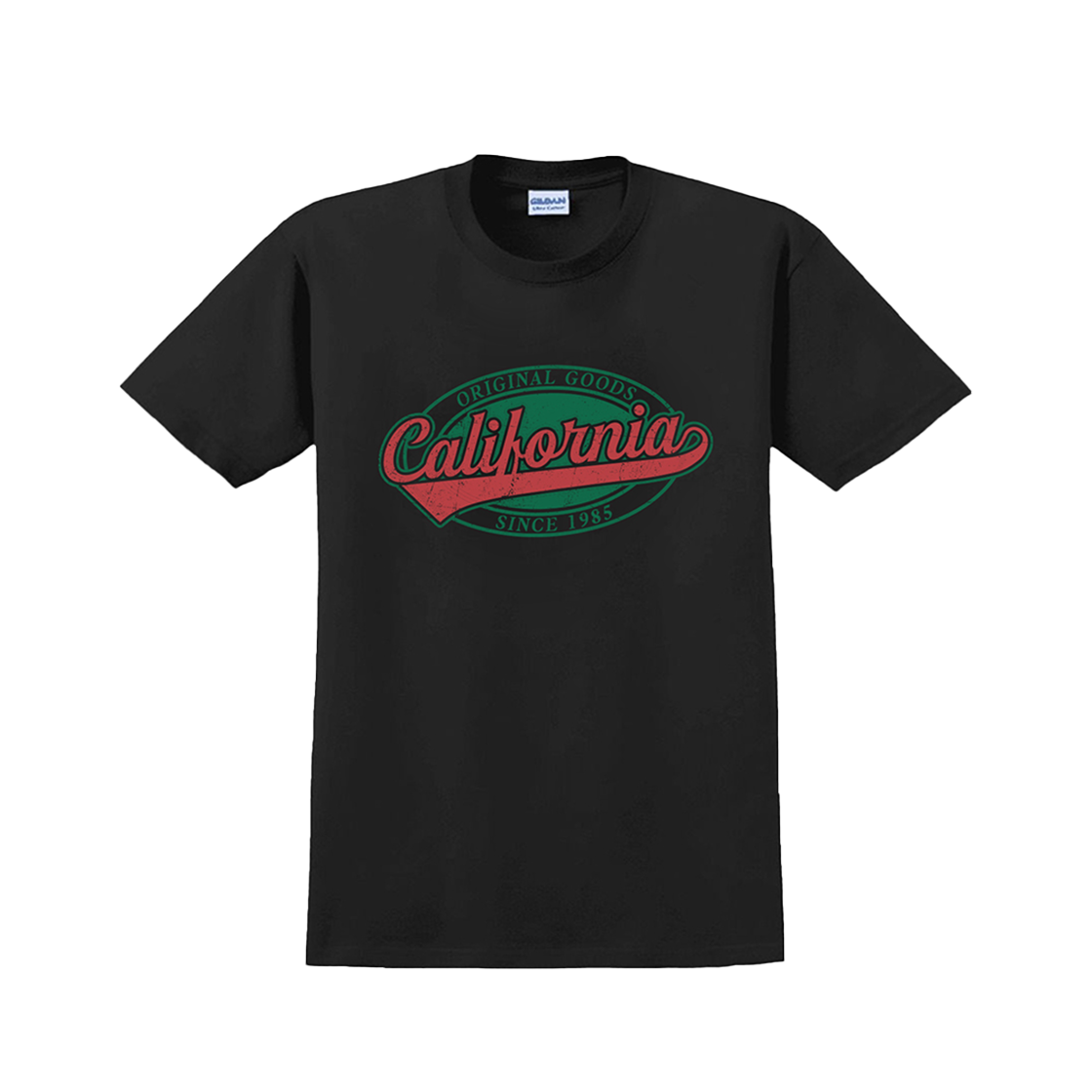 길단 X 아메리칸 컬렉션 켈리포니아 티셔츠 블랙(GILDAN X American Collection California T-Shirt Black)