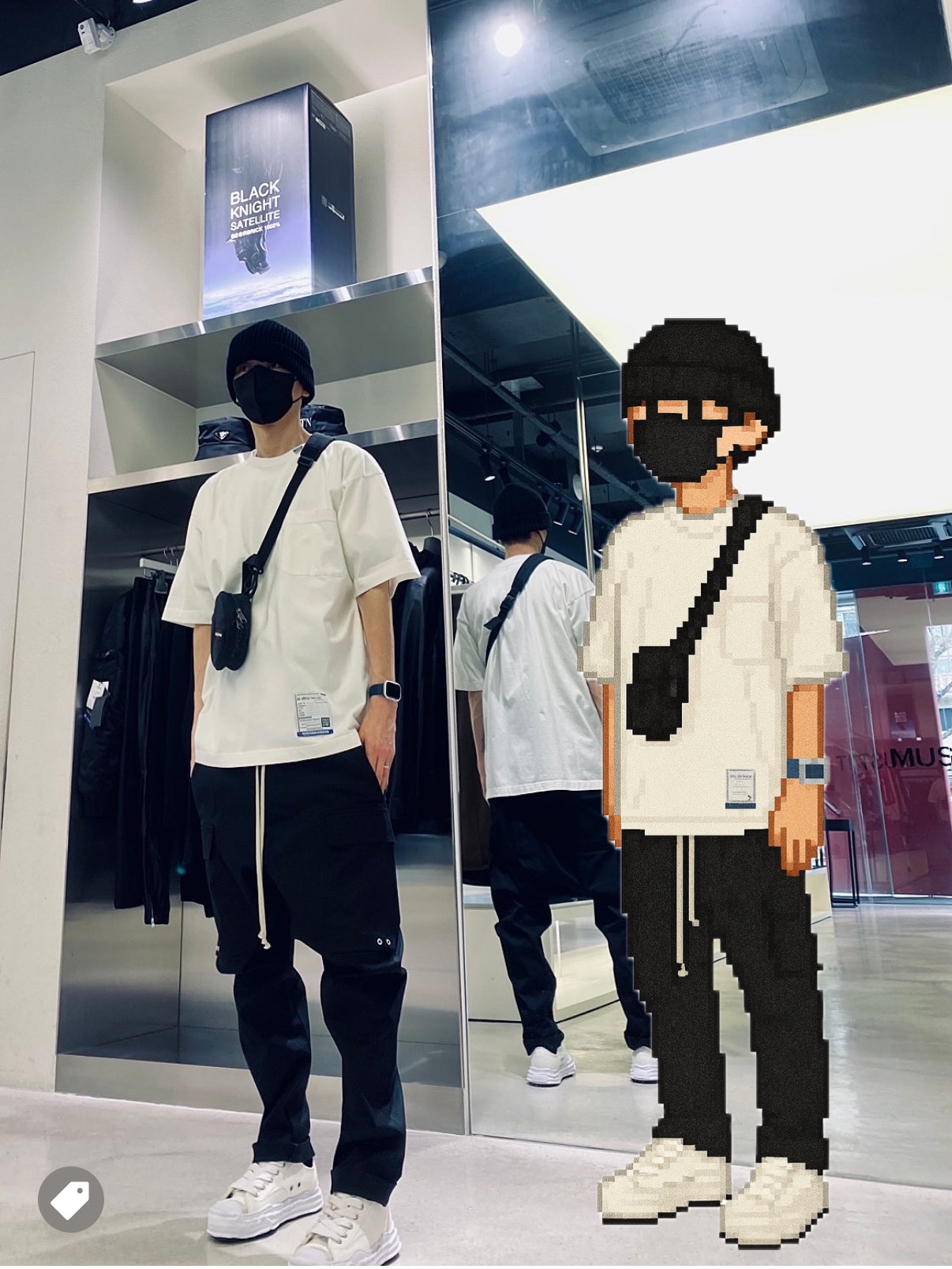 Nike x Tom Sachs General Purpose Shoe Brown, SLOW RECORD HOUSE Carpenter Bermuda Wide Camo Pants Vintage Green 착용 스타일 - 4