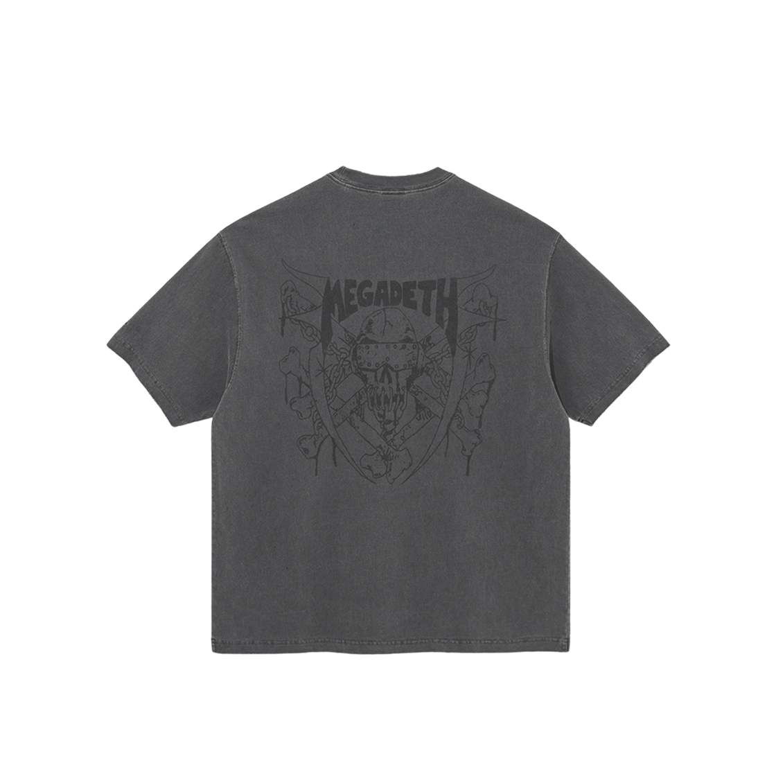 [New Era]韓国人気★NEW ERA X MEGADETH ALBUM GRAPHIC T-SHIRT 뉴에라 x 메가데스 앨범 그래픽 티셔츠 오프 화이트 | New Era