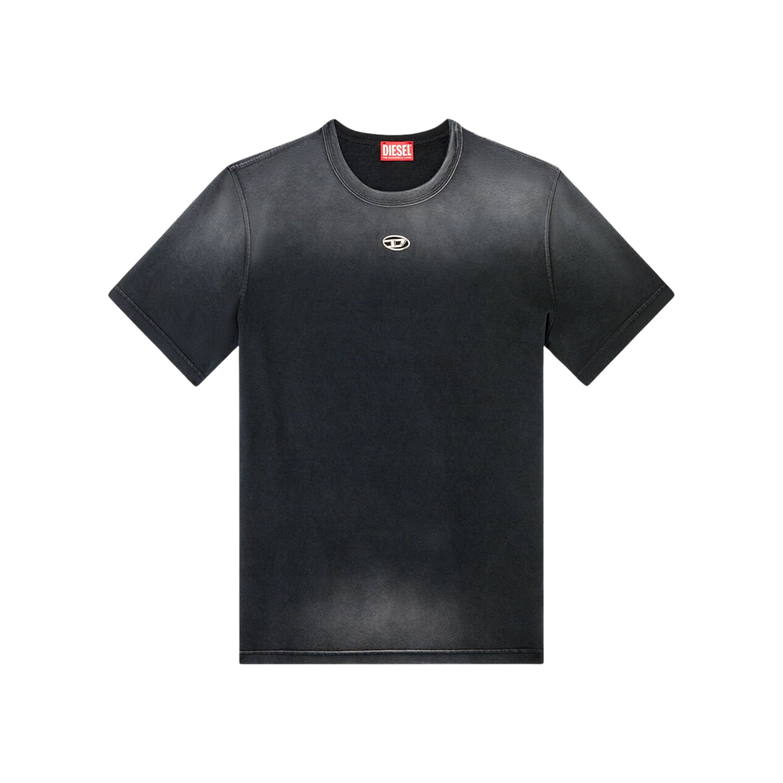디젤 T-어드저스트-T1 페이디드 티셔츠 블랙(Diesel T-Adjust-T1 Faded T-Shirt Black) - 1