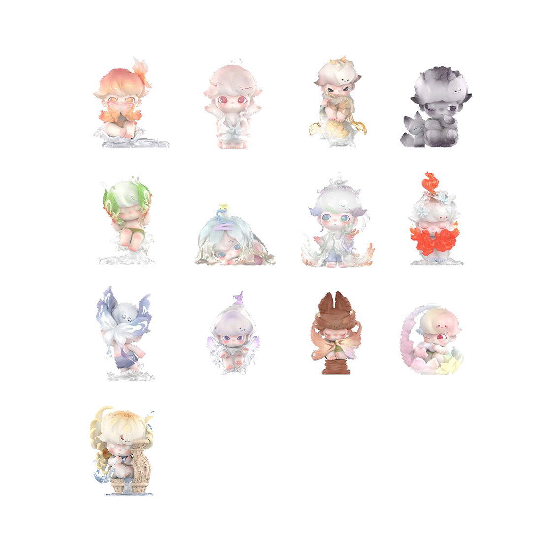 팝마트 디무 자연의 흐름 시리즈 피규어 미개봉 랜덤박스 (12개입)(Pop Mart Dimoo Shapes In Nature Series Figures Sealed Case (12 Blind Boxes)) - 2