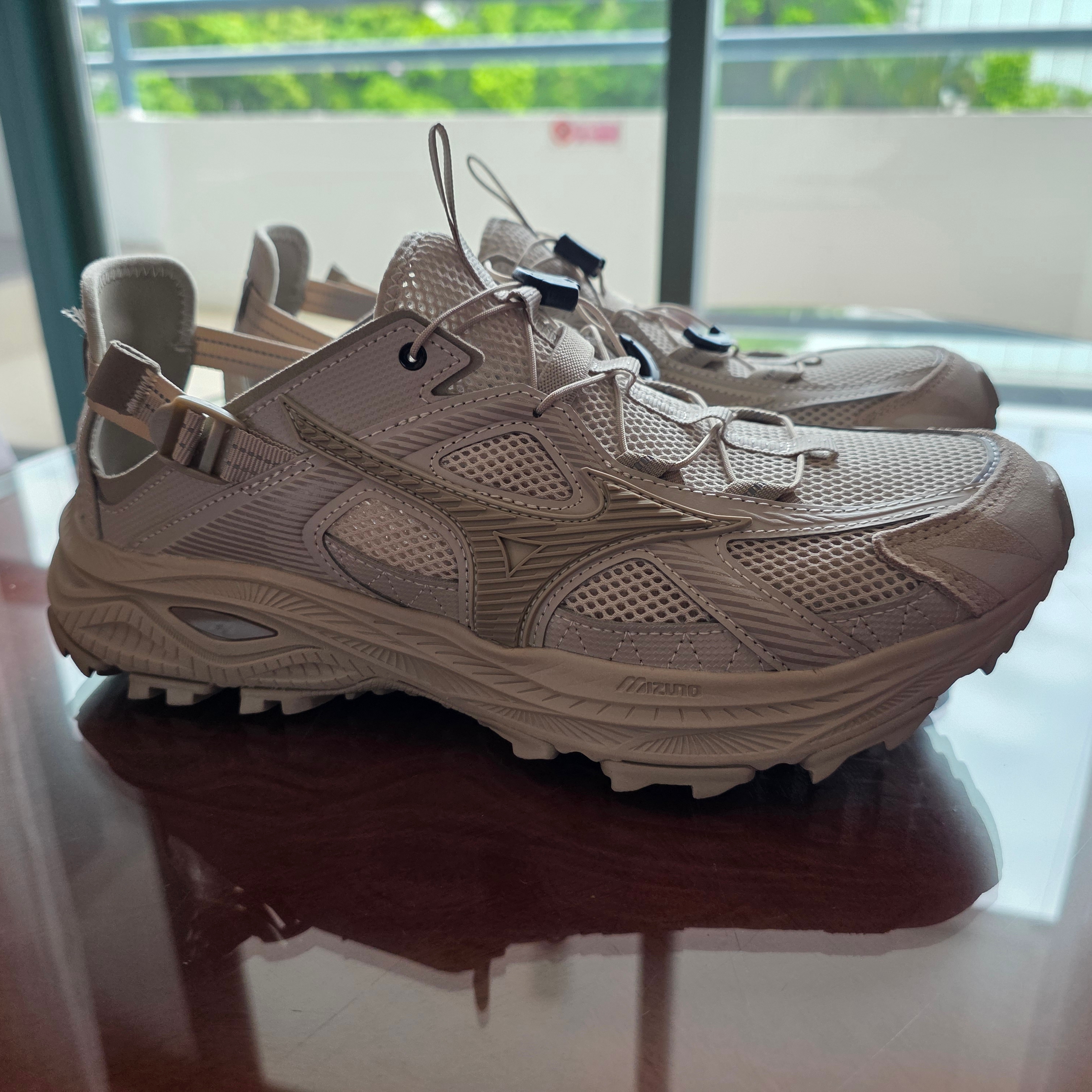 Mizuno Racer Trail SE Sand 착용 스타일