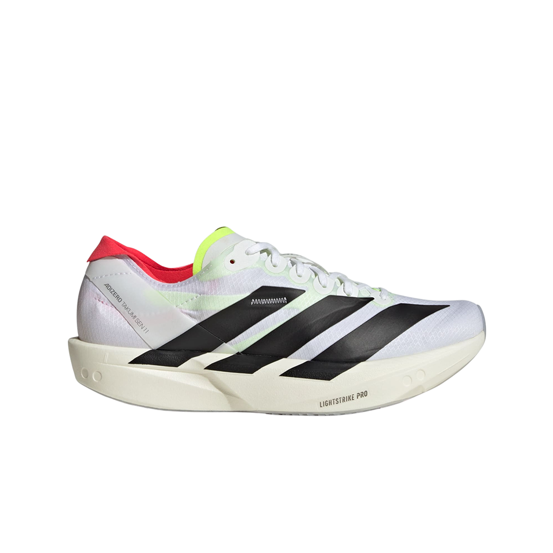 (W) 아디다스 아디제로 타쿠미 센 11 클라우드 화이트 코어 블랙((W) Adidas Adizero Takumi Sen 11 Cloud White Core Black)