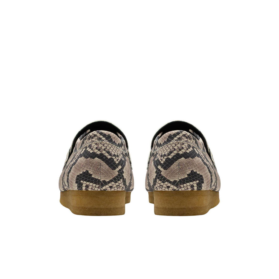 클락스 왈라비 로퍼 그레이 스네이크 레더(Clarks Wallabee Loafer Grey Snake Leather) - 3