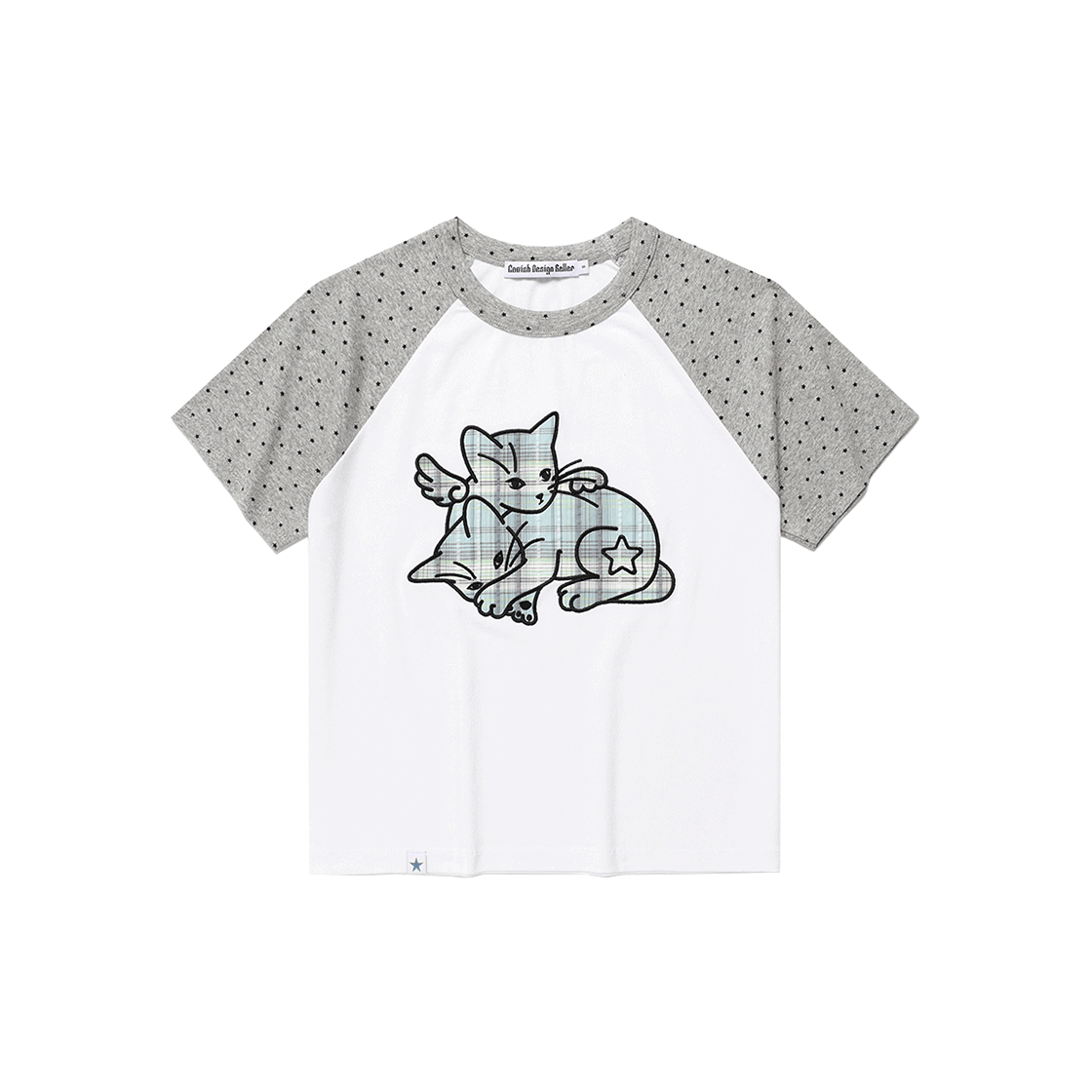 [CAVISH] W STRAWBERRY RAGLAN SS TEE ★大人気★ CAVISH W STRAWBERRY RAGLAN SS TEE