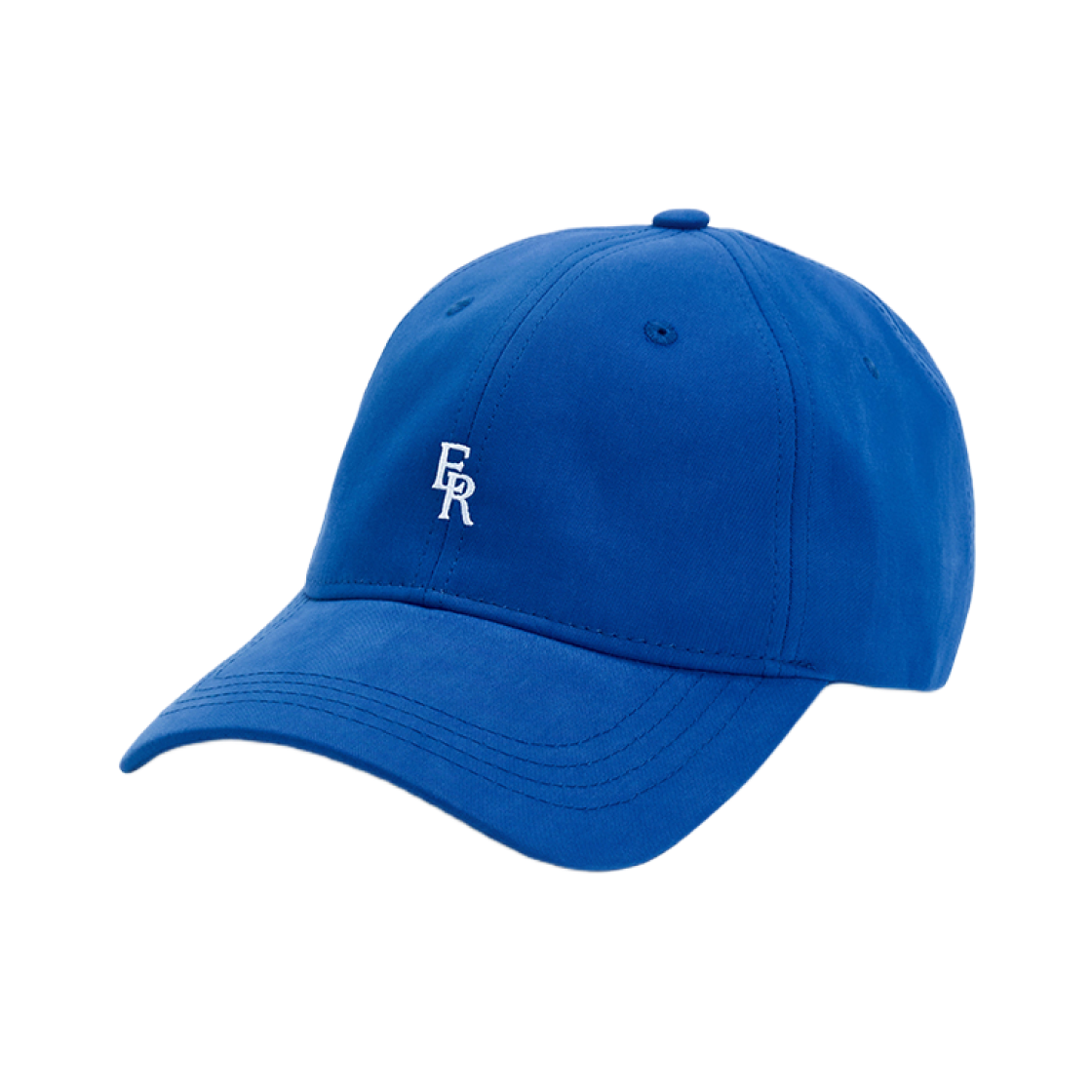 에르에르 자수 S-ER 로고 아트워크 베이스볼 캡 블루(ERER Embroidered S-ER Logo Artwork Baseball Cap Blue)