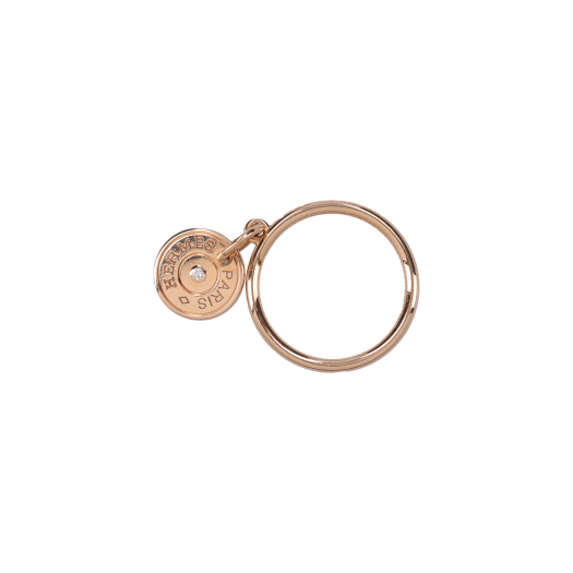 ITHTPCIPT96Q Hermes Gambade Ring 18K Rose Gold Diamond 49