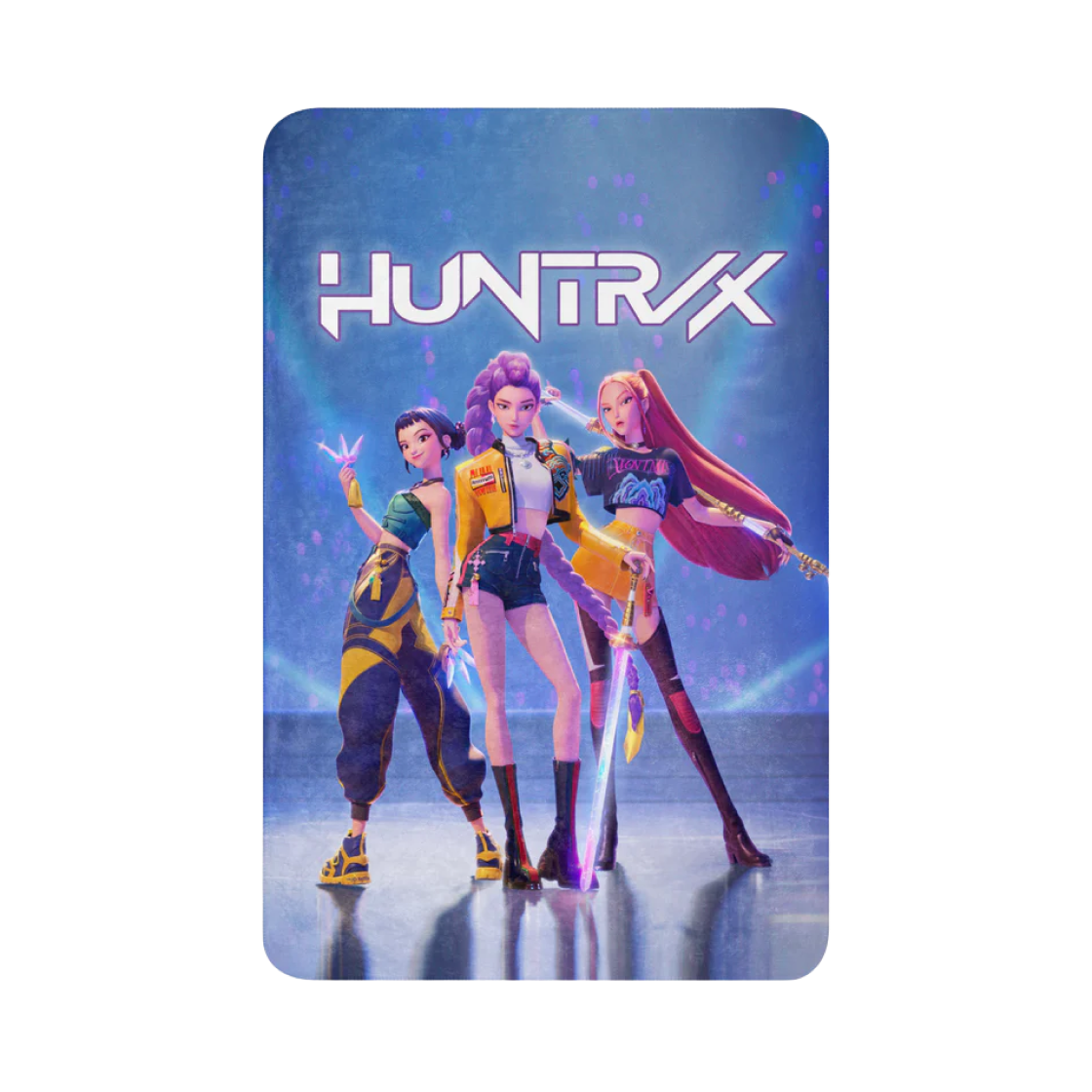 케이팝 데몬 헌터스 헌트릭스 셰르파 블랭킷 멀티