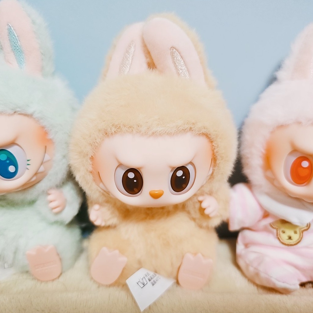 Pop Mart Labubu Let's Play Together Doll Series Sealed Case (6 Blind Boxes) 착용 스타일 - 1