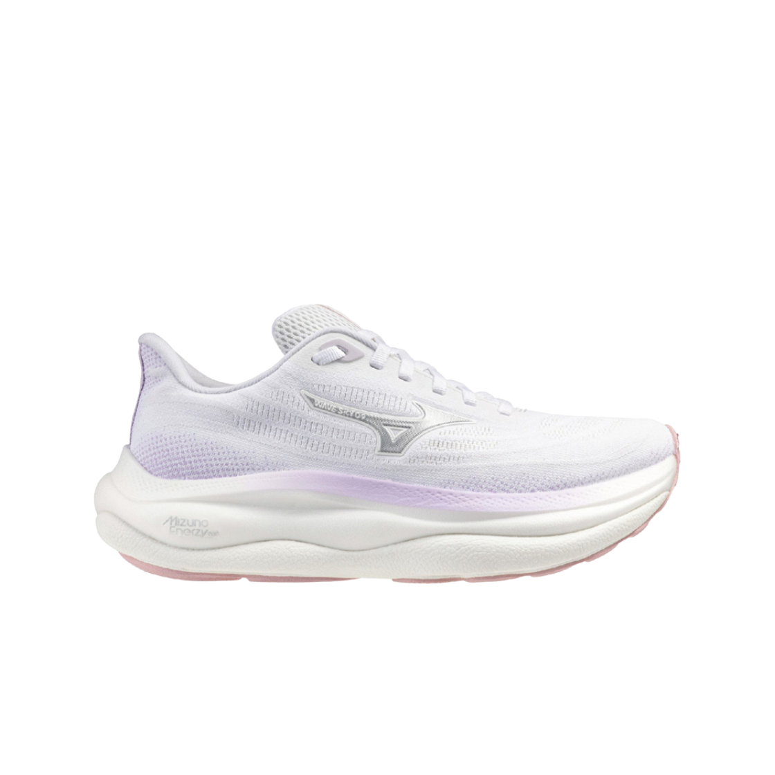 (W) 미즈노 웨이브 스카이 9 화이트 실버((W) Mizuno Wave Sky 9 White Silver) - 1
