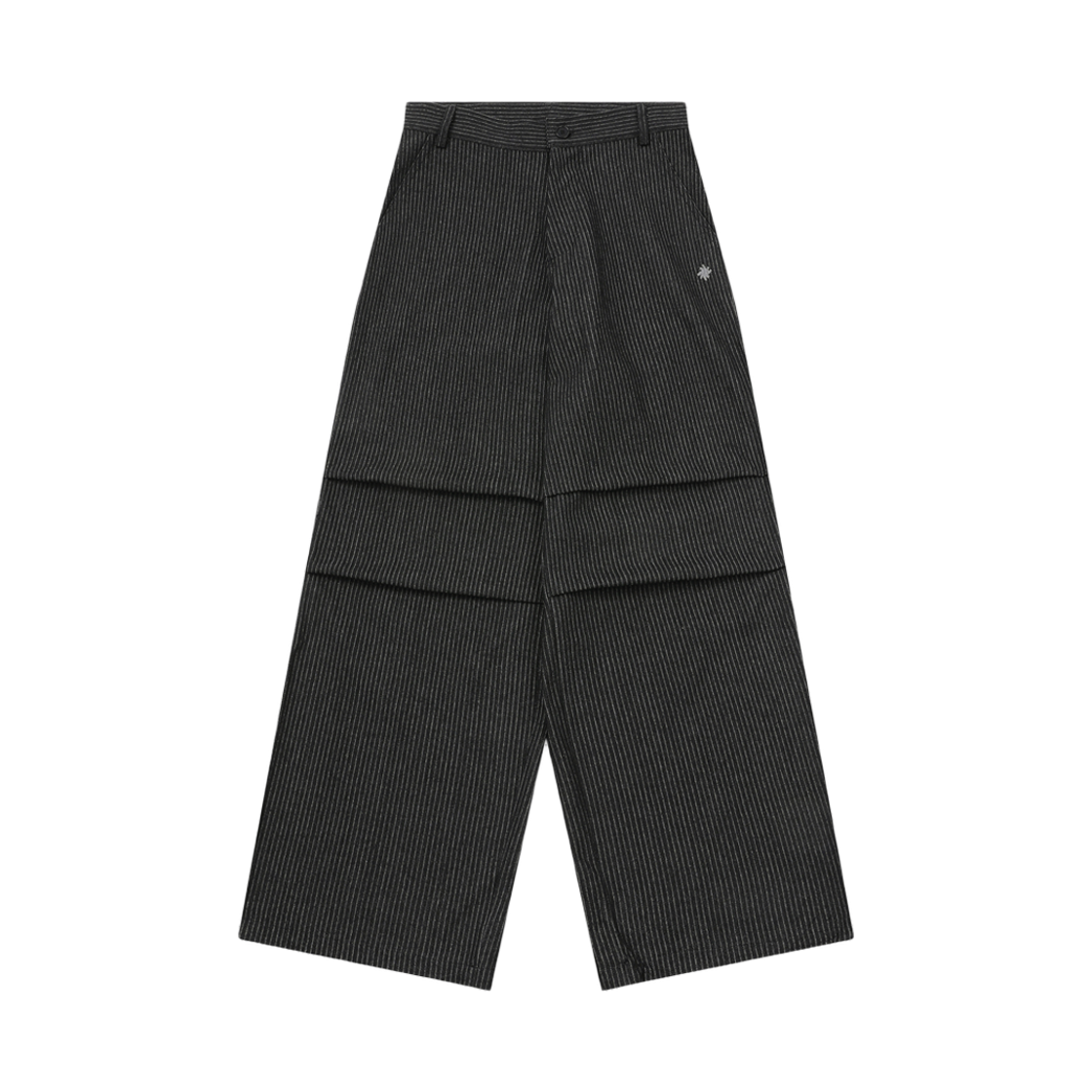 SR25SSPT05ST SLOW RECORD HOUSE Double Pintuck Stripe Denim Pants