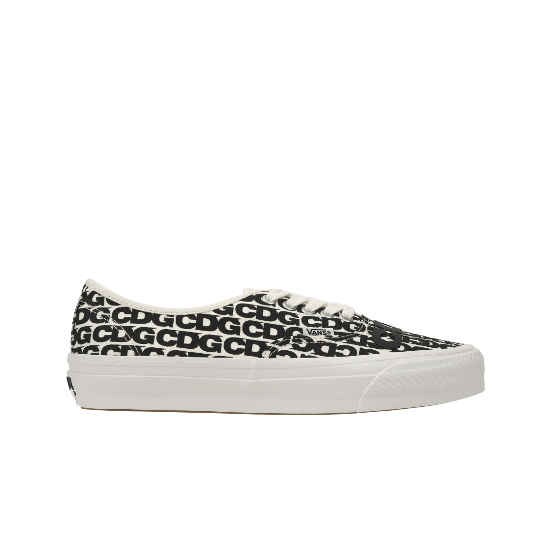 반스 x CDG OTW 어센틱 화이트 블랙(Vans x CDG OTW Authentic White Black)
