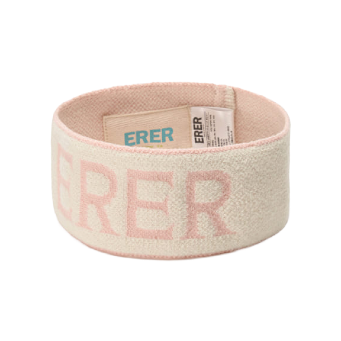 에르에르 소프트 자카드 헤어 밴드 아이보리(ERER Soft Jacquard Hair Band Ivory) - 2