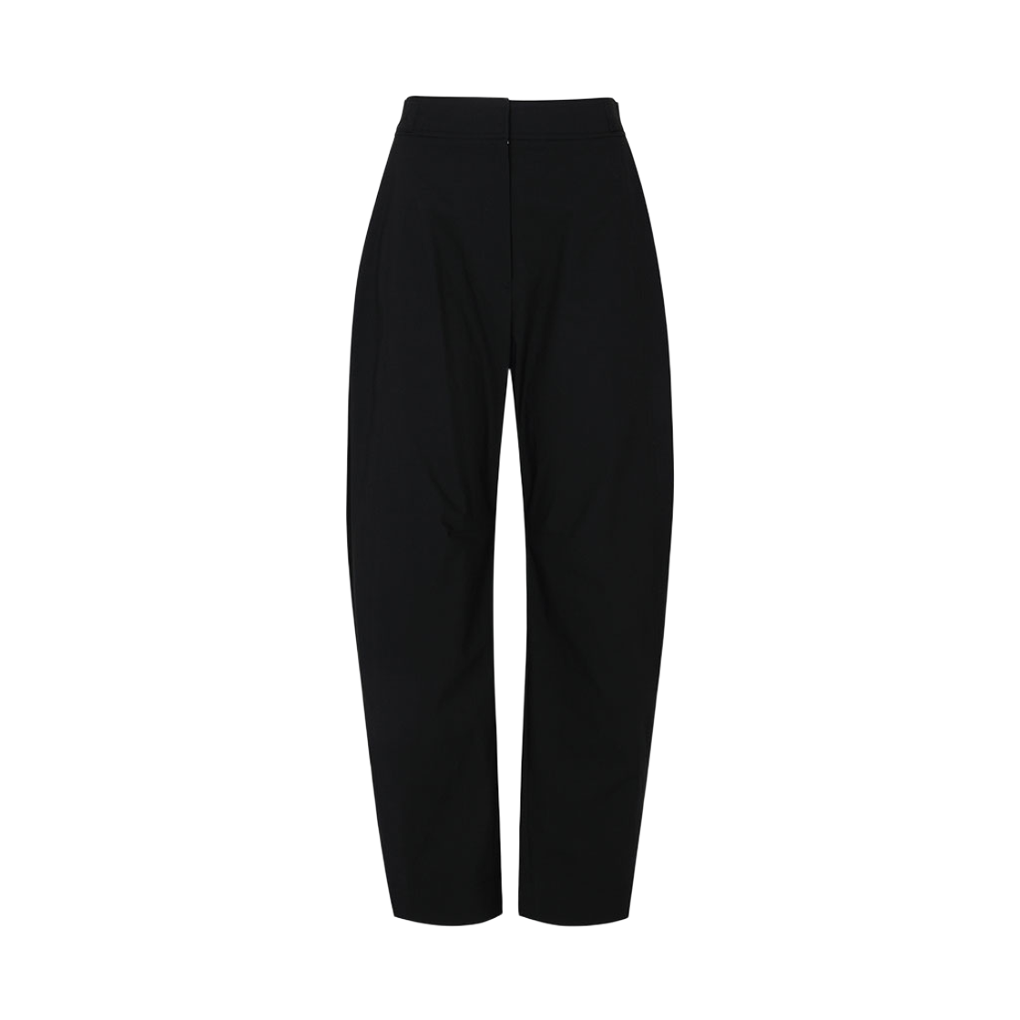 DR2WP009 LEHA Manon Barrel-Leg Pants Black - 대표 이미지 #1