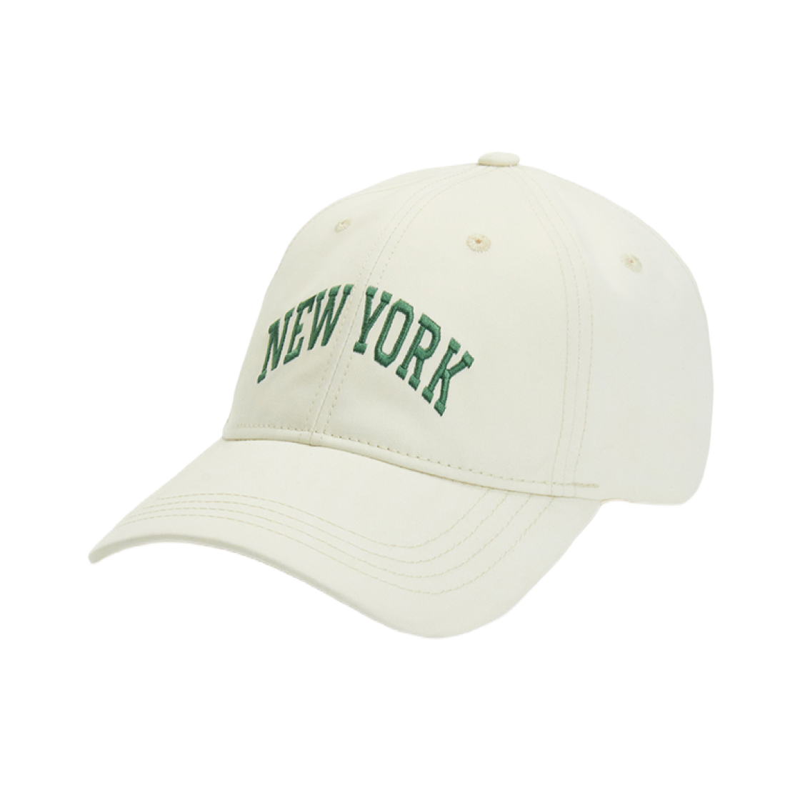 에르에르 자수 뉴욕 아트워크 베이스볼 캡 아이보리(ERER Embroidered New York Artwork Baseball Cap Ivory)