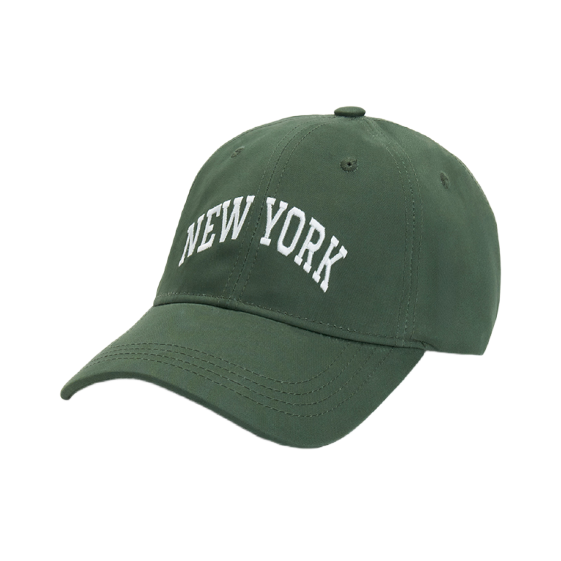 에르에르 자수 뉴욕 아트워크 베이스볼 캡 그린(ERER Embroidered New York Artwork Baseball Cap Green)