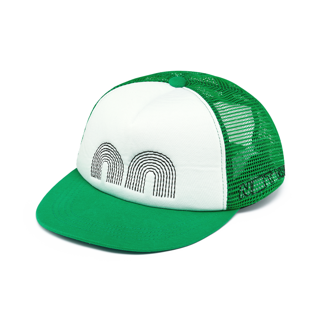 nnac10gr Not New Basic nn Mesh Cap Green