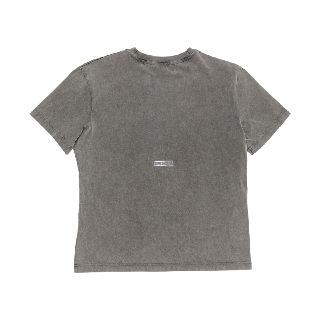 아크네 스튜디오 코튼 크루넥 티셔츠 페이디드 블랙(Acne Studios Cotton Crewneck T-Shirt Faded Black) - 2