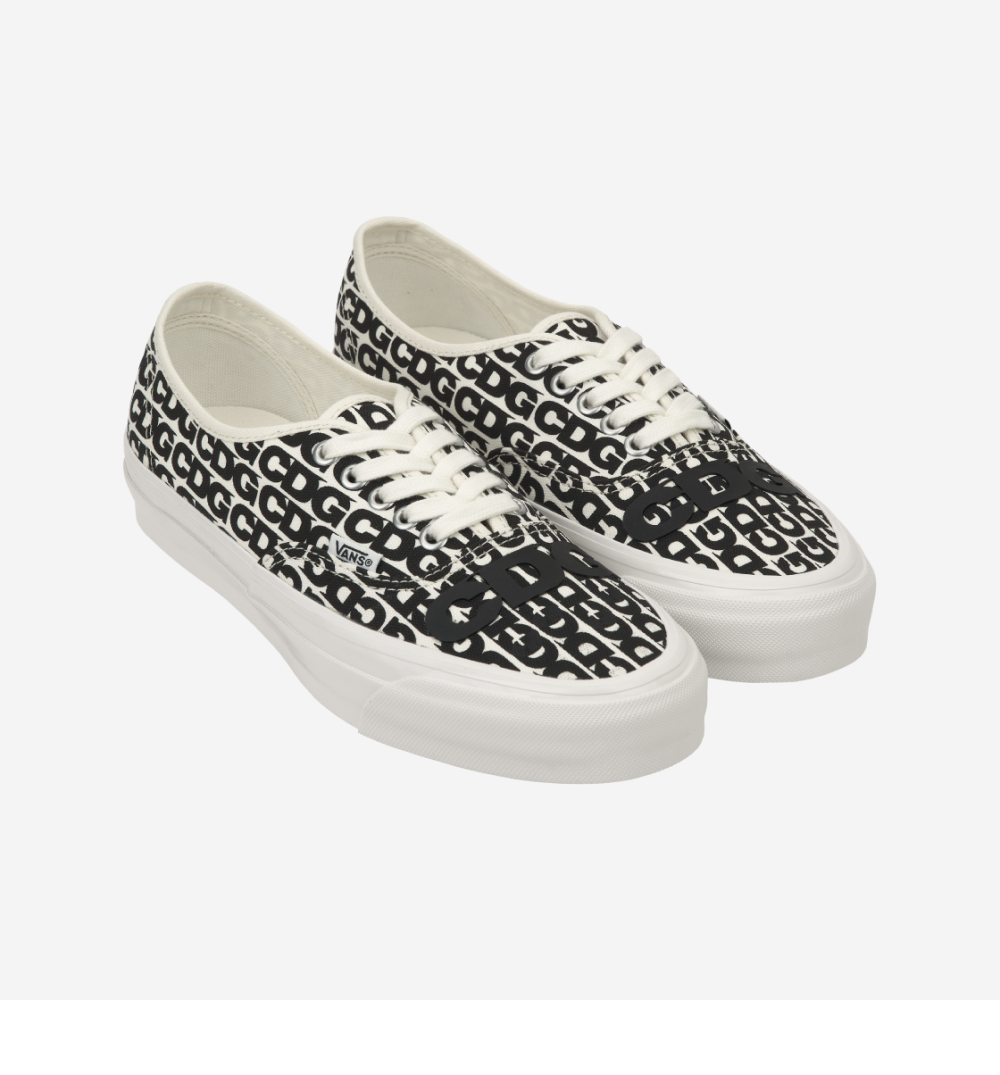 반스 x CDG OTW 어센틱 화이트 블랙 | Vans | KREAM