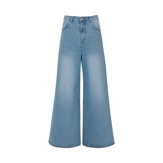 DP2DP001 LEHA Hackney Wide-Leg Jeans Light Blue