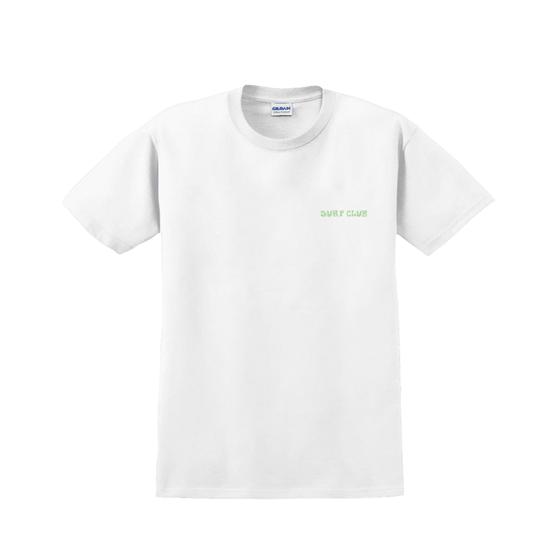 길단 X 아메리칸 컬렉션 선샤인 서프클럽 티셔츠 화이트(GILDAN X American Collection Sunshine Surf Club T-Shirt White)