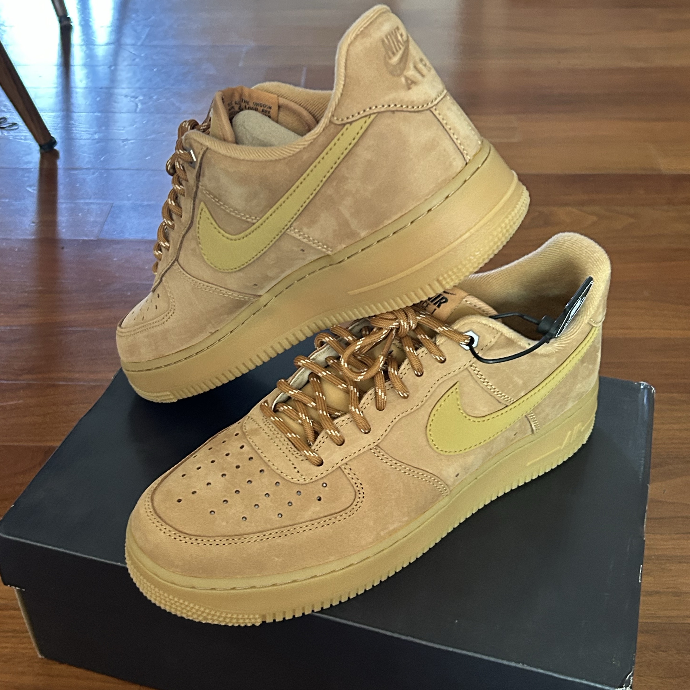 Nike Air Force 1 '07 WB Flax 착용 스타일 - 3