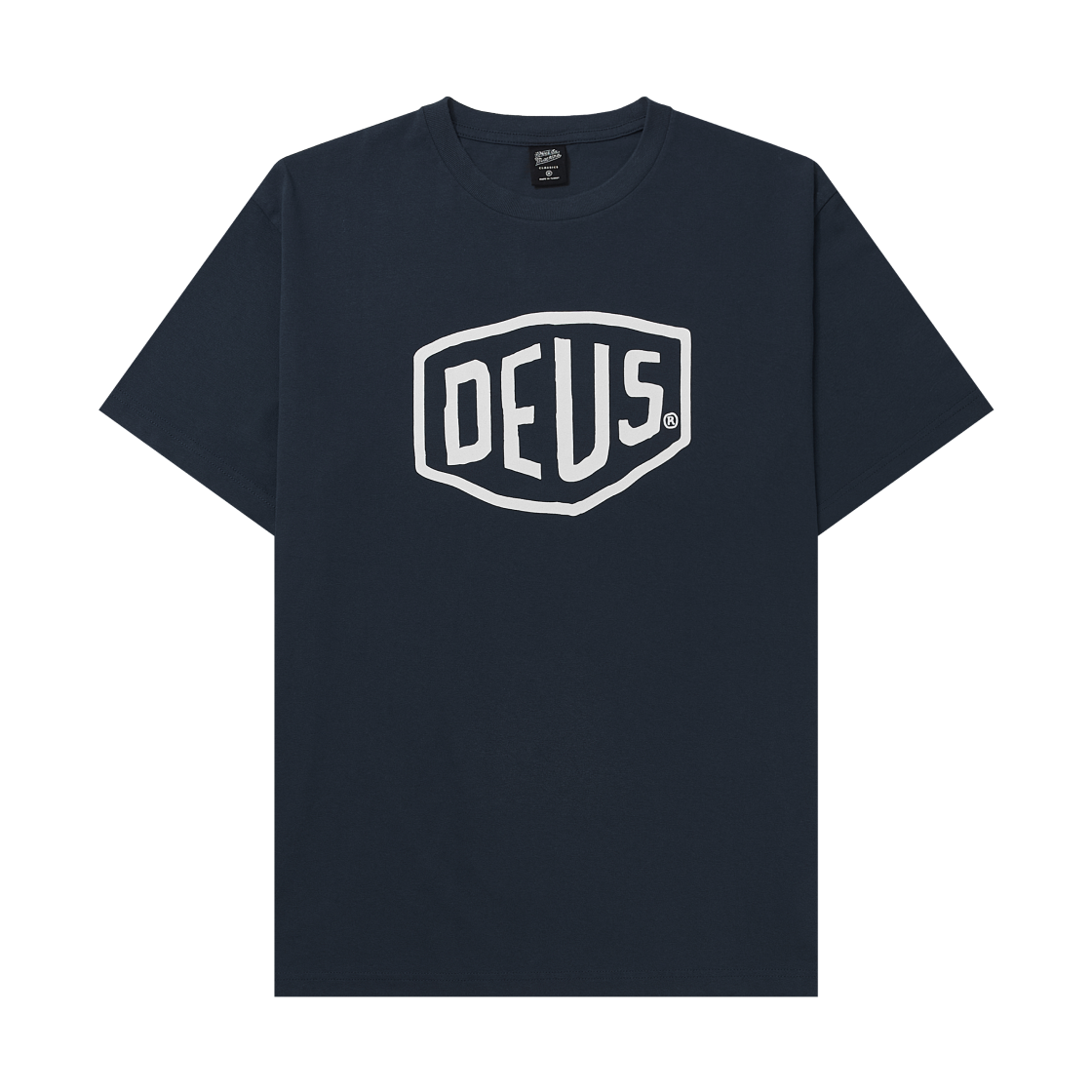 데우스 엑스 마키나 쉴드 티셔츠 네이비(Deus Ex Machina Shield T-Shirt Navy) - 1