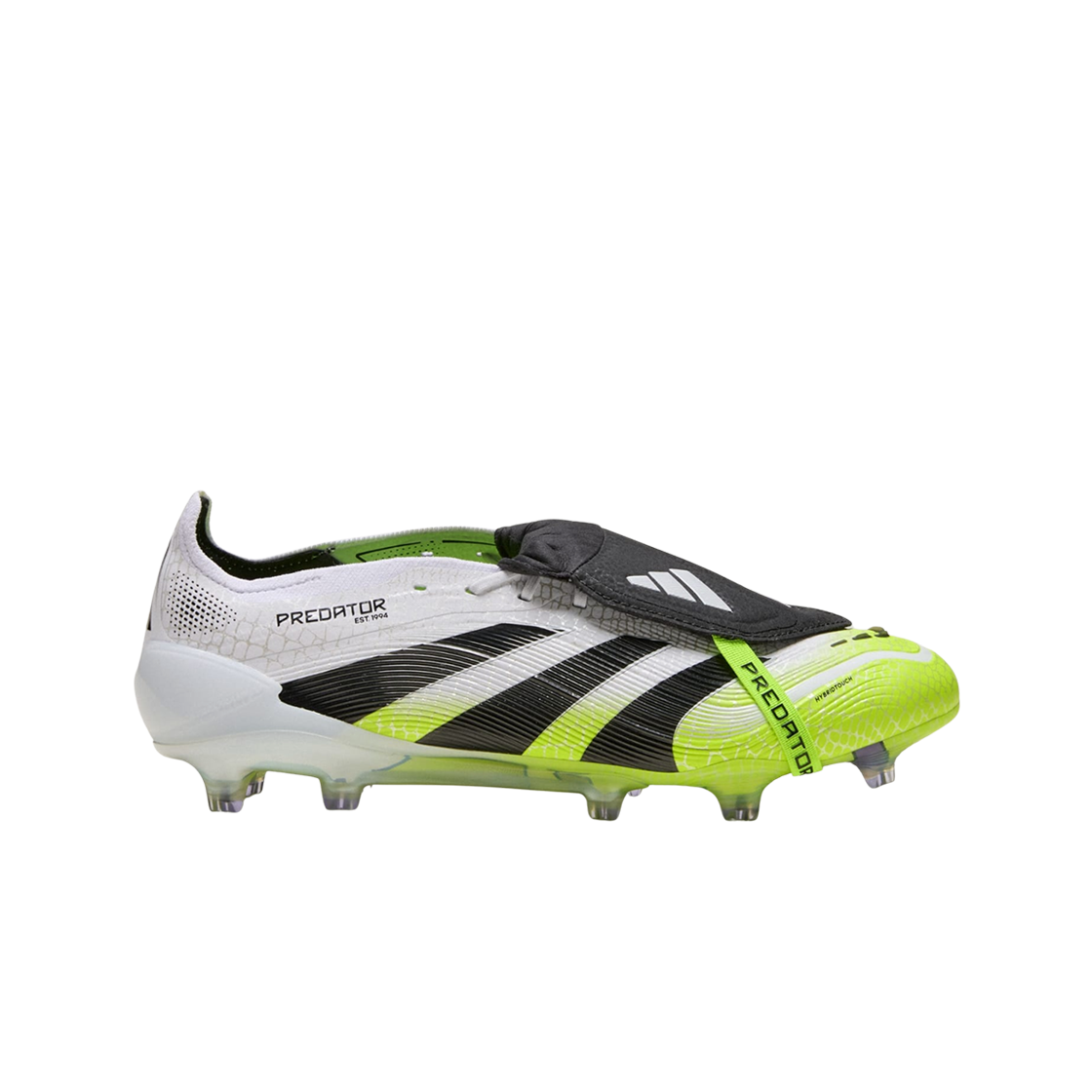 아디다스 프레데터 엘리트 폴드오버 텅 FG 클라우드 화이트 코어 블랙(Adidas Predator Elite Foldover Tongue FG Cloud White Core Black) - 1