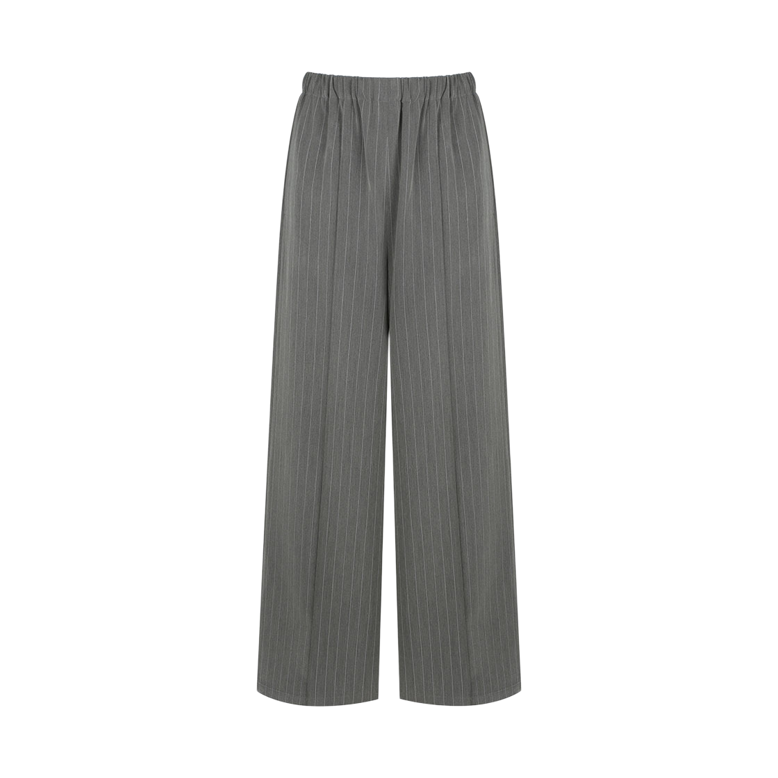 DR2WP007 LEHA Tres Wide Leg Pants Grey Stripe - 대표 이미지 #1