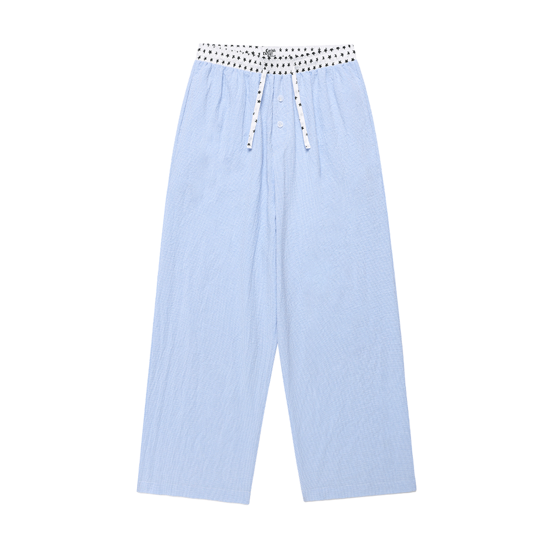 CV2FMFPA59ABL CAVISH W Check Lounge Pants Blue