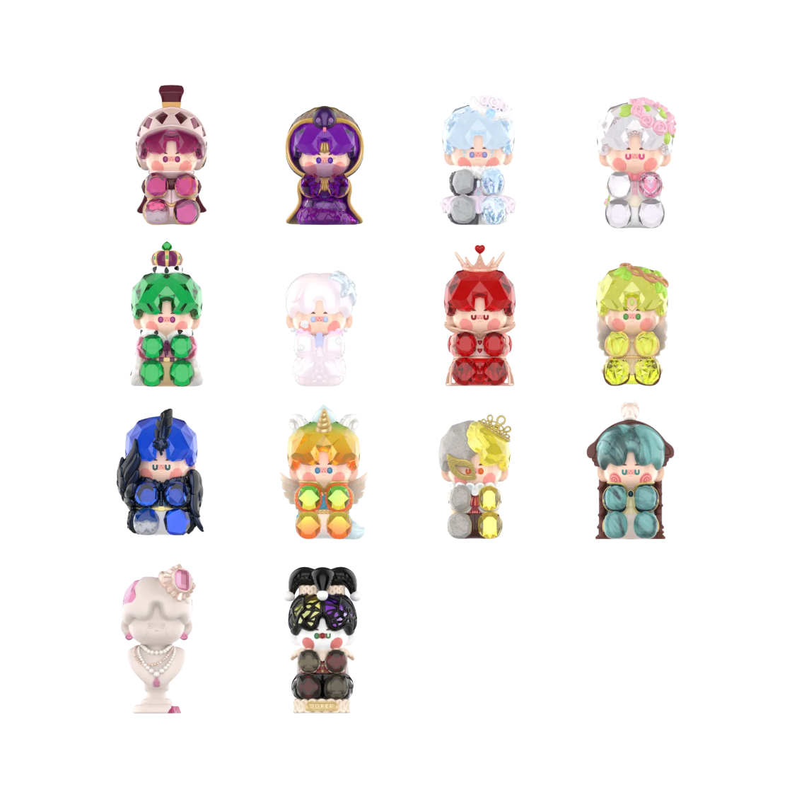 팝마트 피노젤리 탄생석 시리즈 피규어 미개봉 랜덤박스 (1개입)(Pop Mart Pino Jelly Hard & Shiny Series Figure Sealed Case (1 Blind Box)) - 2