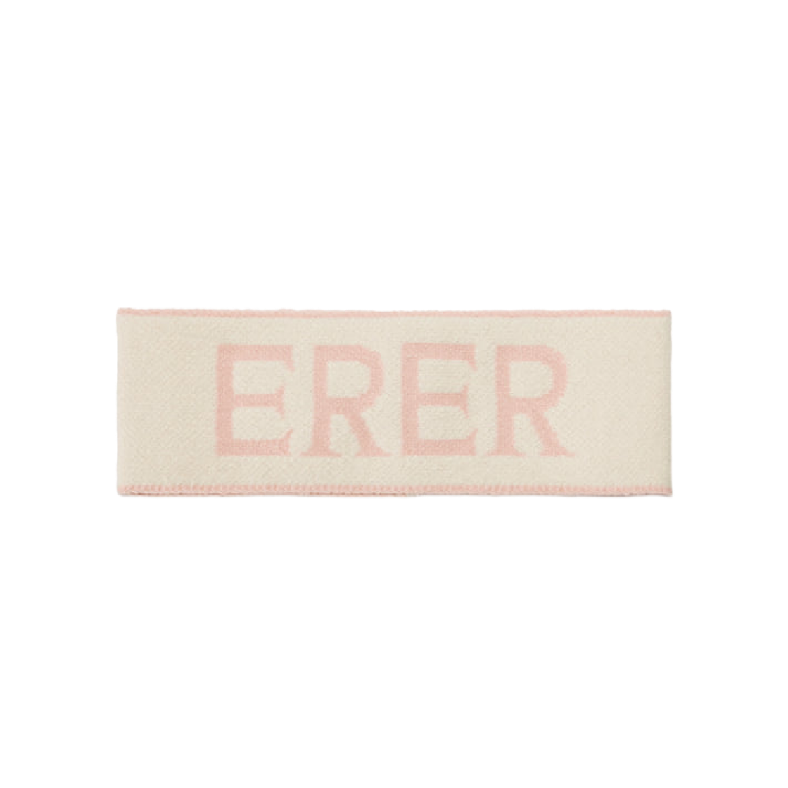 에르에르 소프트 자카드 헤어 밴드 아이보리(ERER Soft Jacquard Hair Band Ivory)