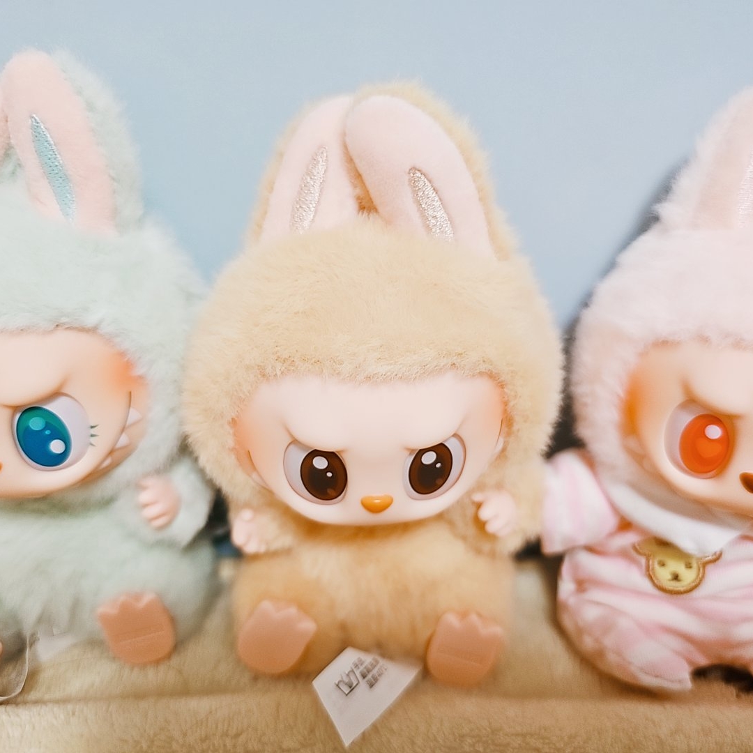 Pop Mart Labubu Let's Play Together Doll Series Sealed Case (6 Blind Boxes) 착용 스타일 - 2