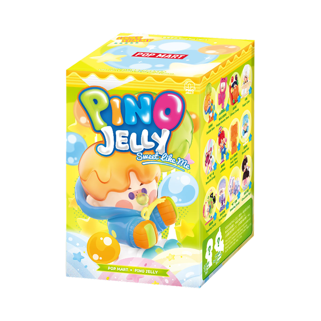 팝마트 피노젤리 나처럼 달콤한 것들 시리즈 피규어 미개봉 랜덤박스 (1개입)(Pop Mart Pino Jelly Sweet Like Me Series Figures Sealed Case (1 Blind Box))