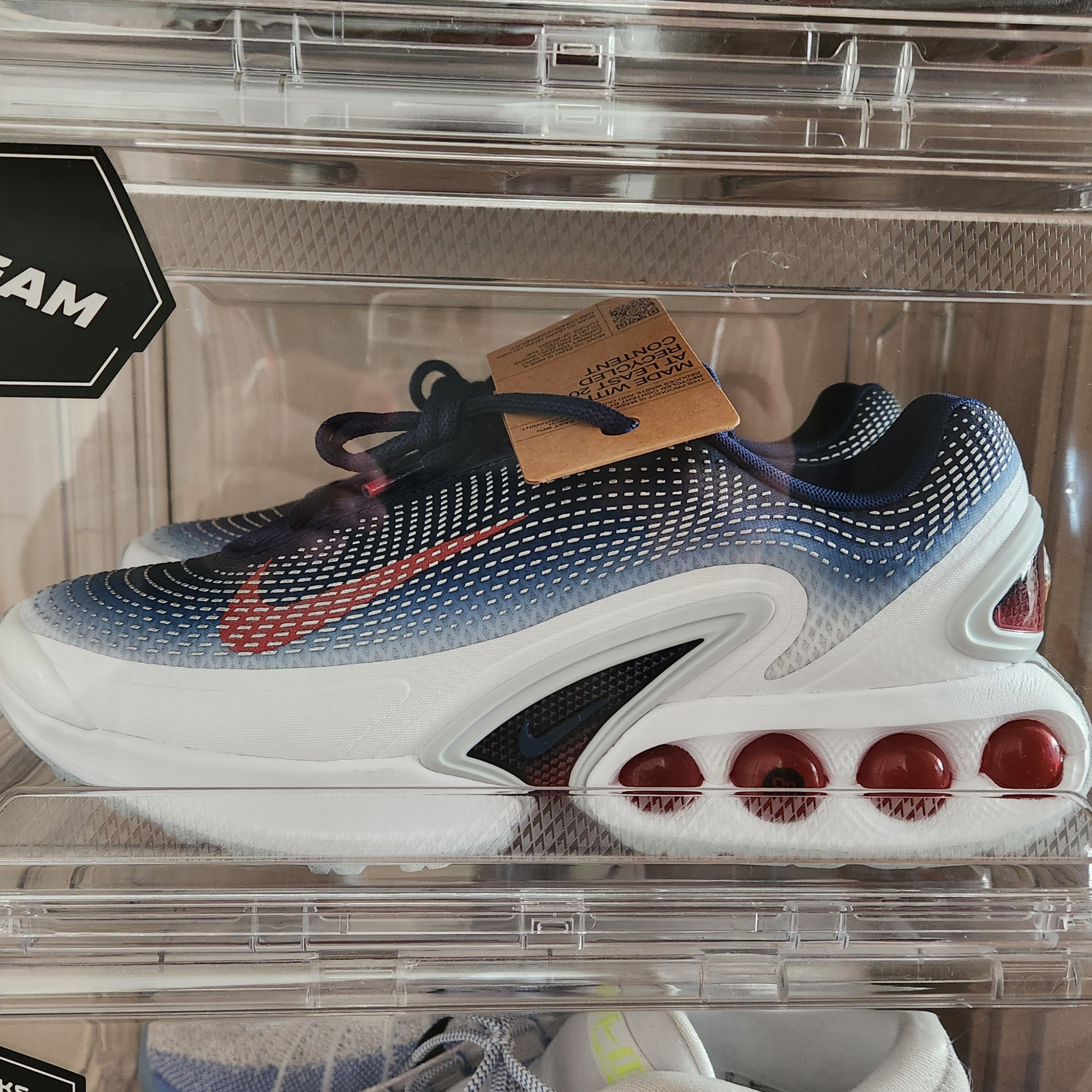 Nike Air Max Dn White Blue Void 착용 스타일 - 2