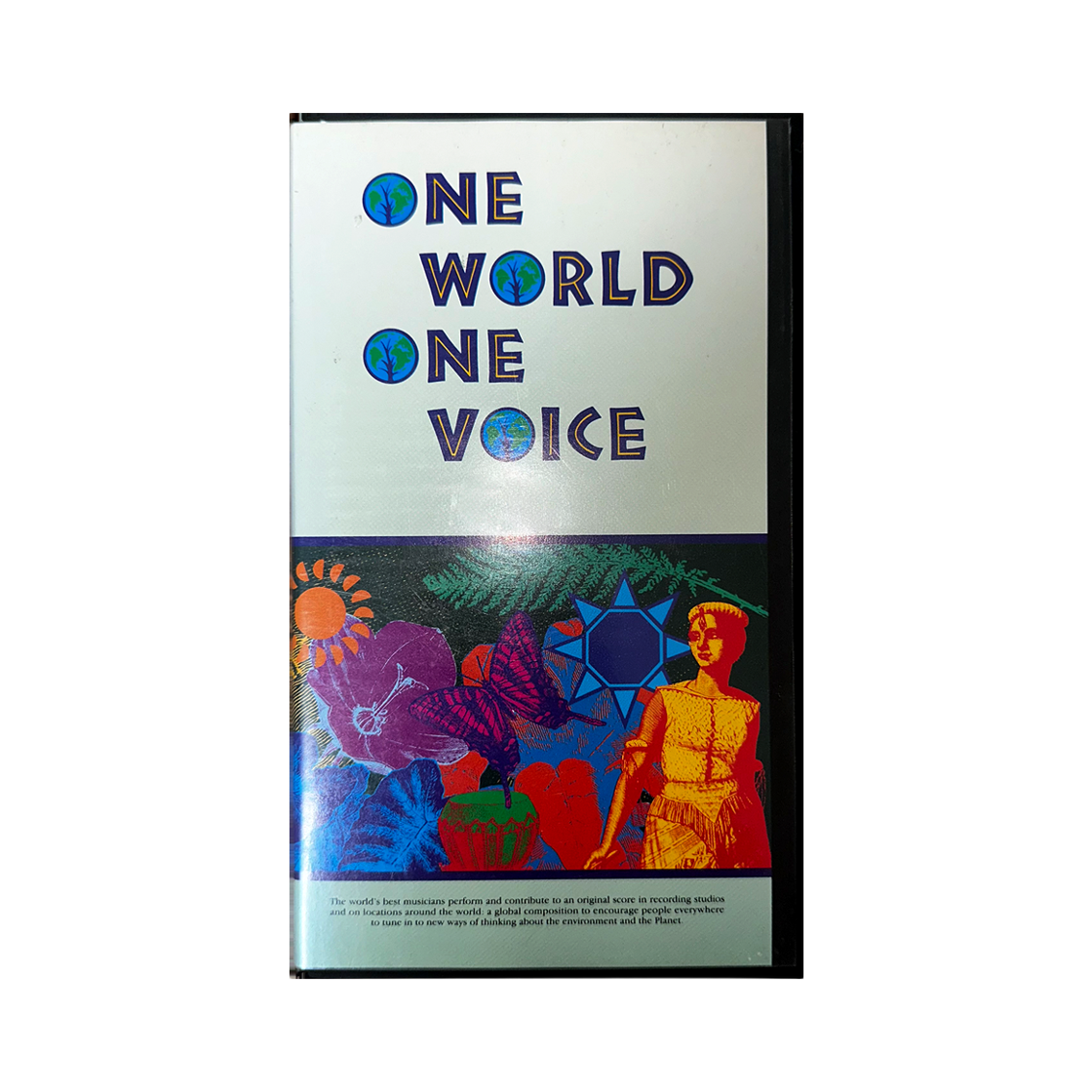 One World One Voice VHS CHERRY DRIVER One World One Voice – Global Environmental Music Project VHS