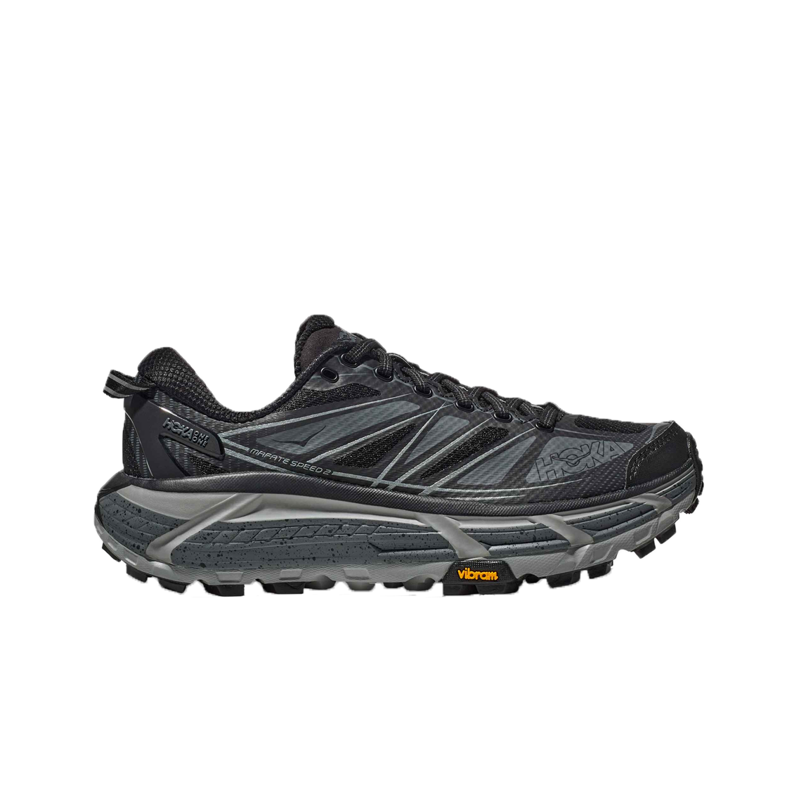 호카 마파테 스피드 2 블랙 캐슬락 - 25FW(Hoka Mafate Speed 2 Black Castlerock - 25FW)