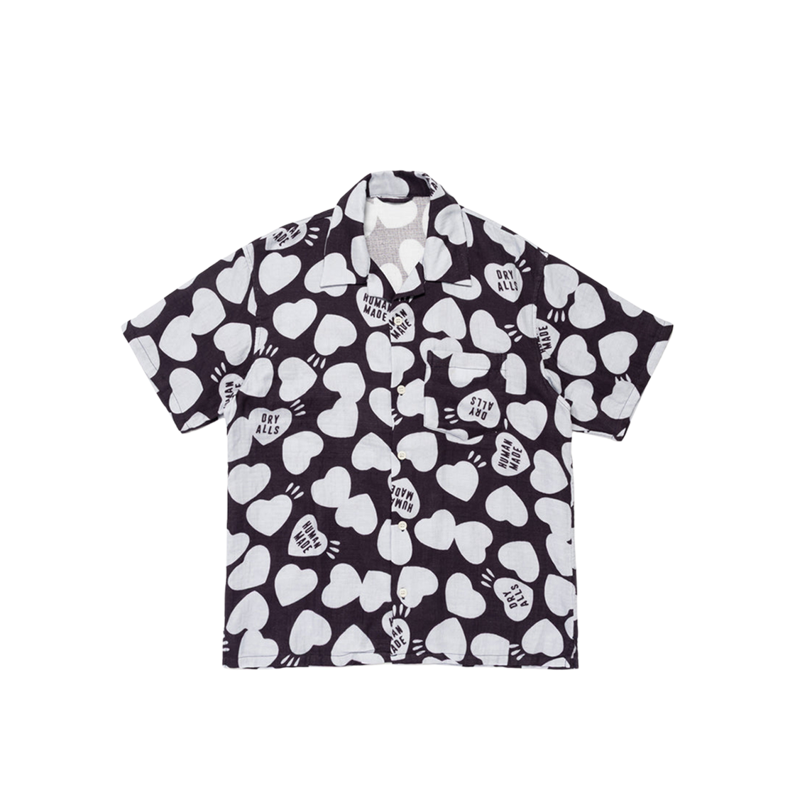 HM29SH027 Human Made Gauze Shirt Navy
