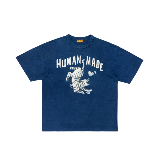 Human Made Indigo Dyed T-Shirt Indigo