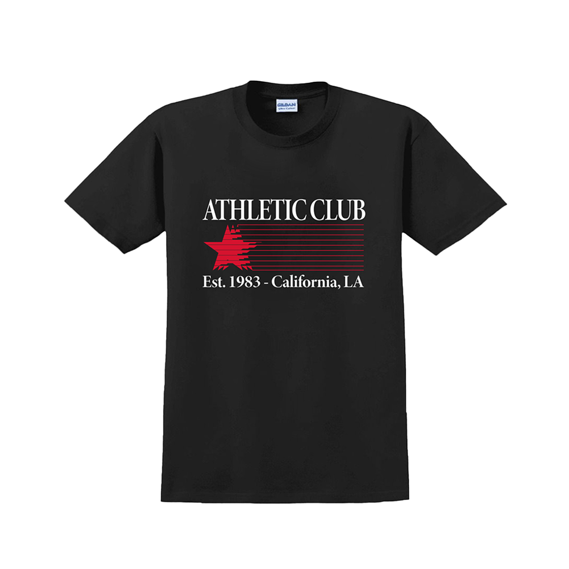 2000_Gildan X 아메리칸 컬렉션 애슬레틱 클럽 티셔츠 블랙 GILDAN X American Collection Athletic Club T-Shirt Black
