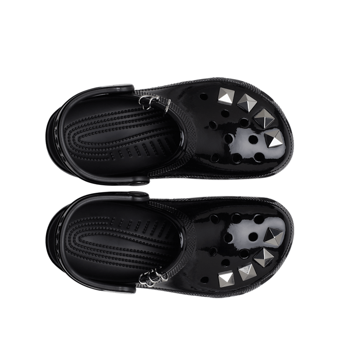 크록스 클래식 스터드 클로그 블랙(Crocs Classic Studded Clog Black) - 2
