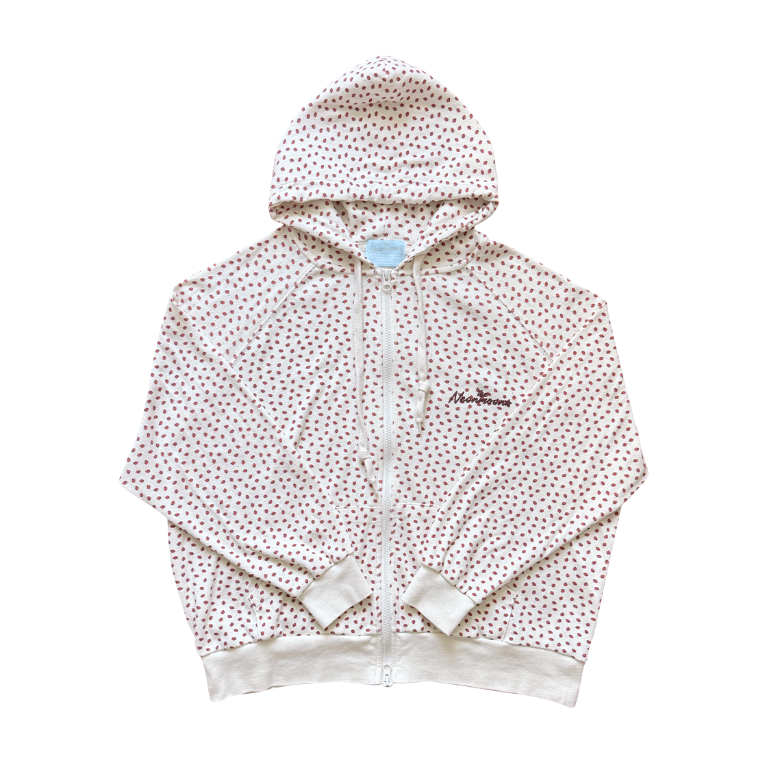 zip_strawberry The NEONMOON Strawberry Hood zip-up