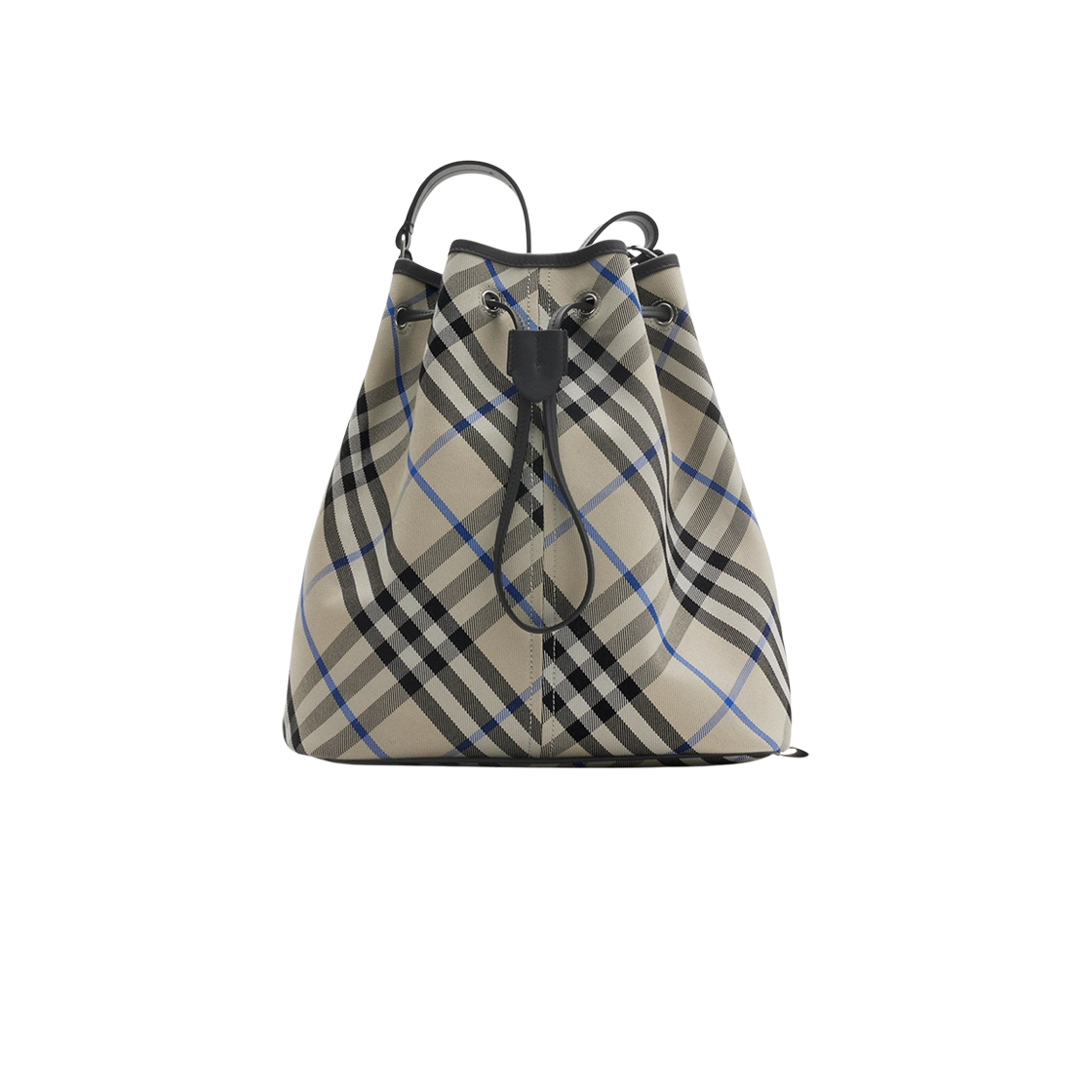 8105770 Burberry Medium Check Bucket Bag Liken