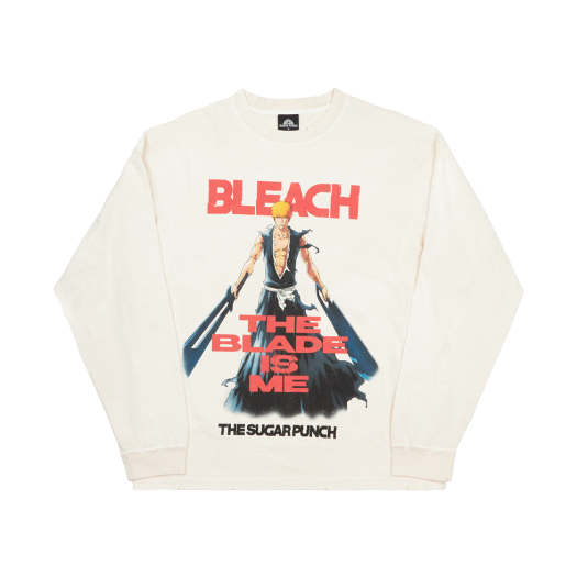 BLEACH-002 The Sugar Punch BLEACH L/S T-Shirt 002 White