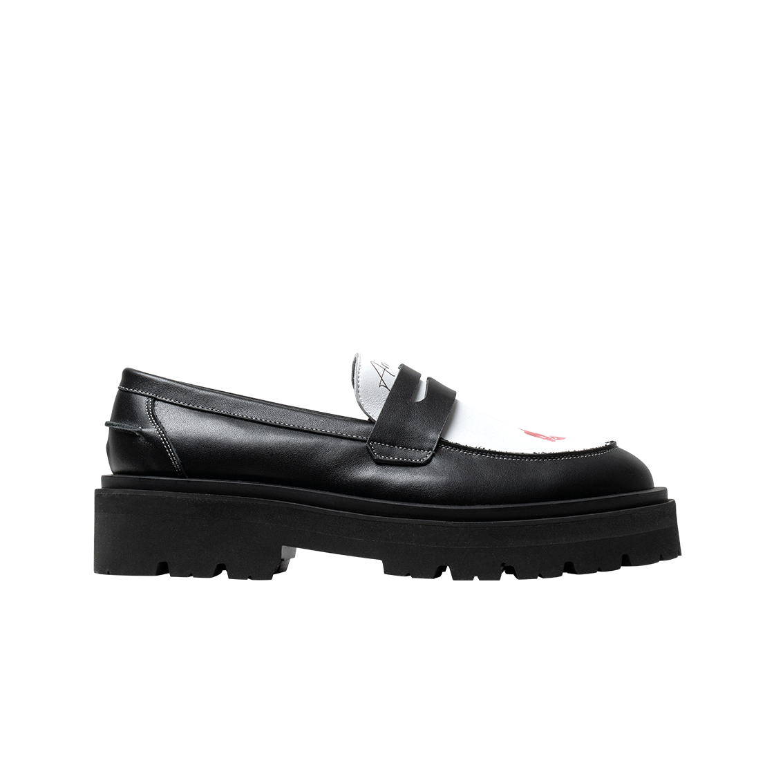 페니플레이트 남성 키스 로퍼 하이(PENNY PLATE Men Loafer Kiss High)