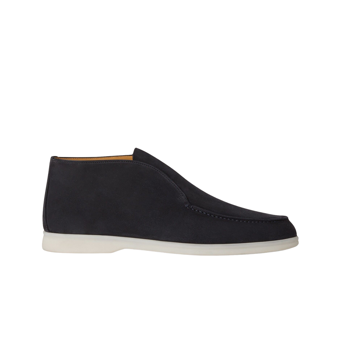로로 피아나 오픈 스웨이드 워크 앵클 부츠 블루 네이비(Loro Piana Open Suede Walk Ankle Boot Blue Navy)