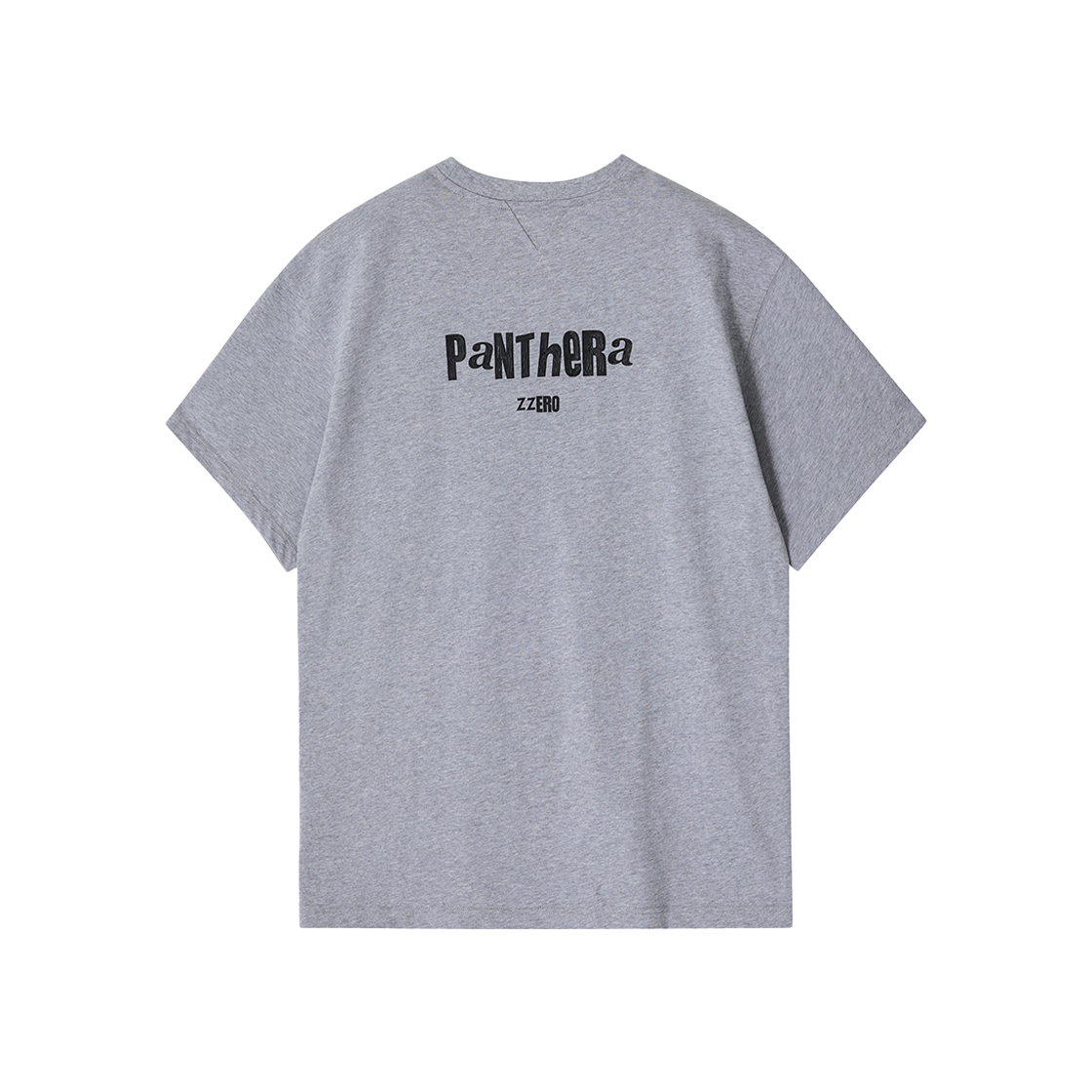SH5TS856MG SONGZIO ZZERO Panthera T Shirt Melange Grey - #2