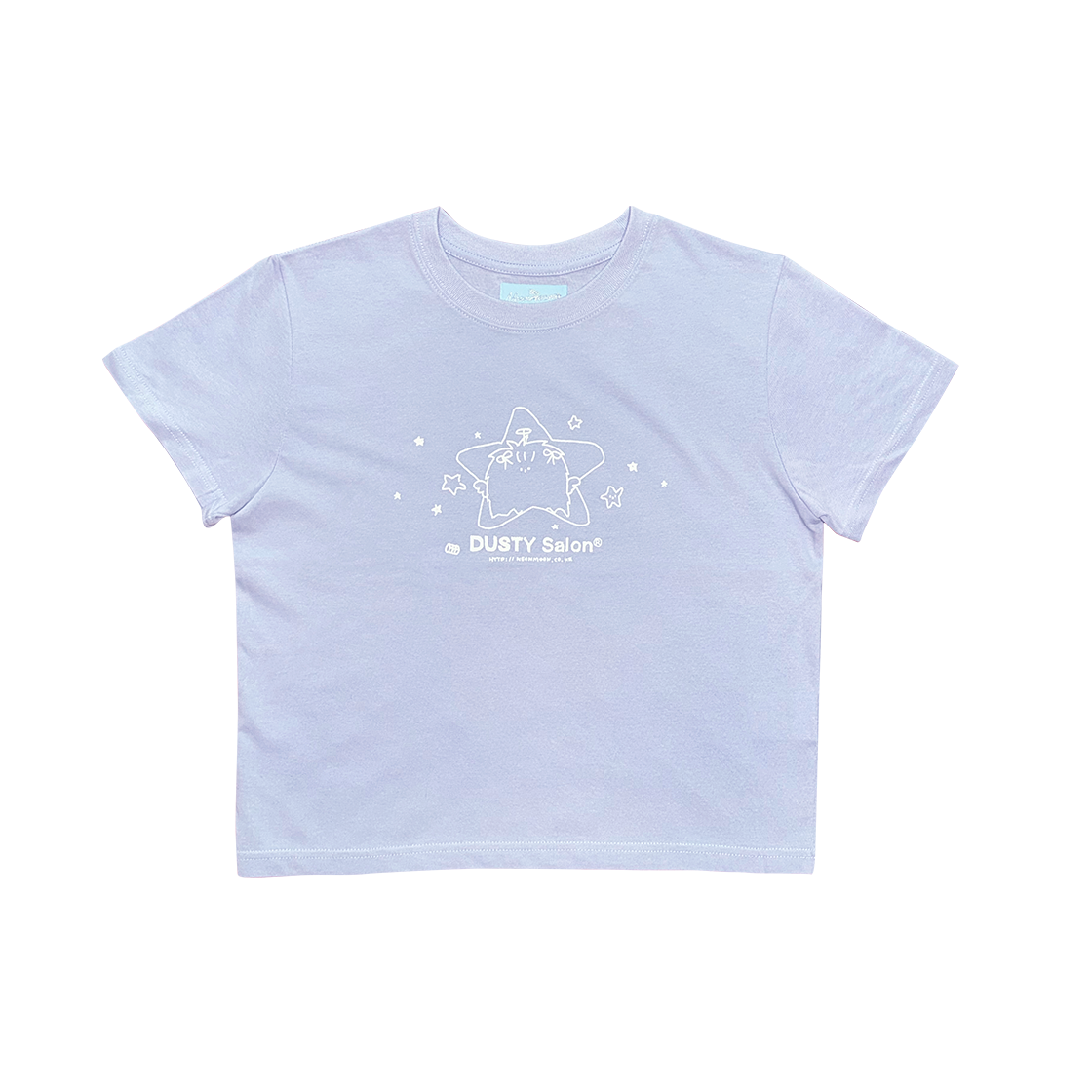 star_dusty_t The NEONMOON Star Dusty T-Shirt Baby Blue