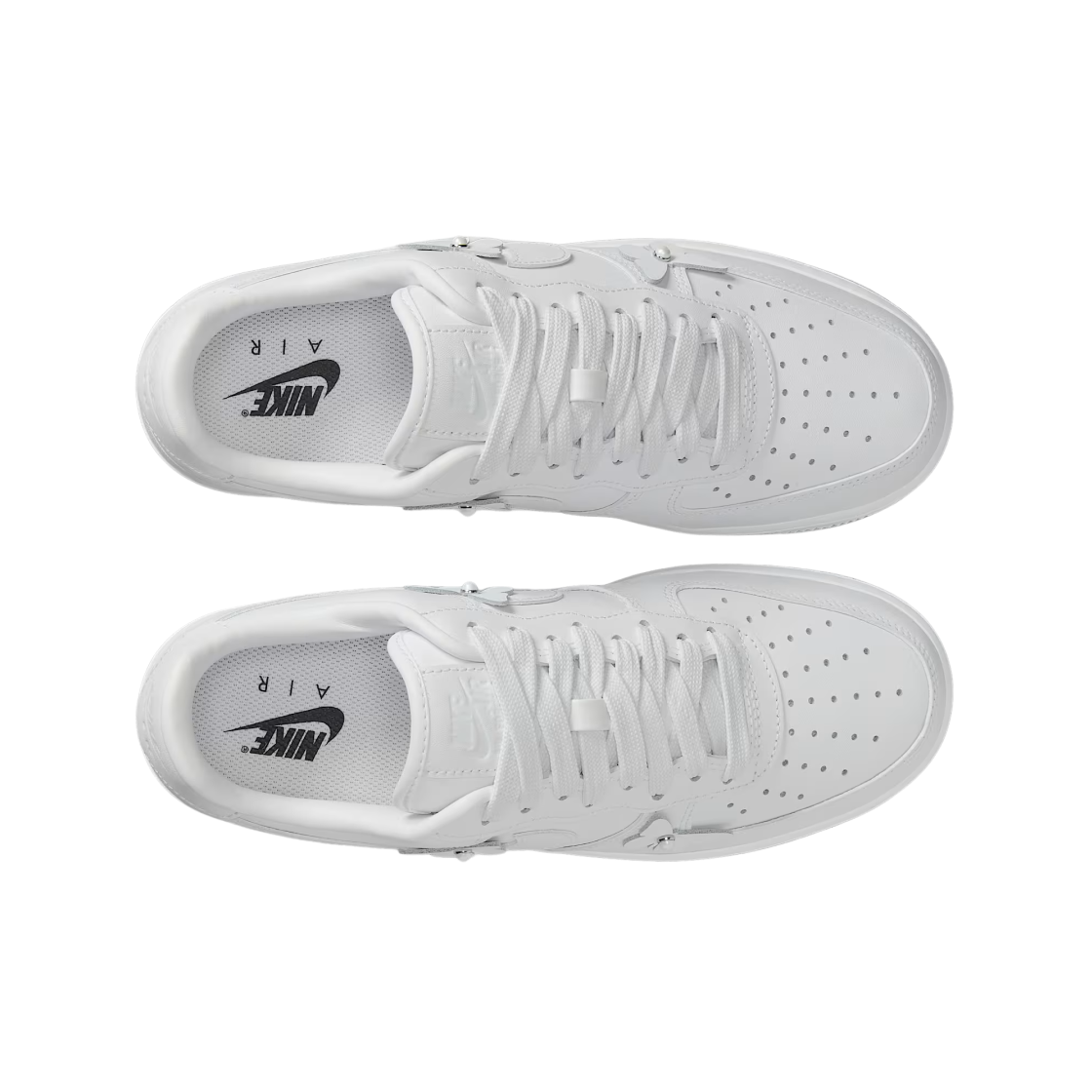 (W) 나이키 에어 포스 1 로우 화이트 블랙((W) Nike Air Force 1 Low White Black) - 2